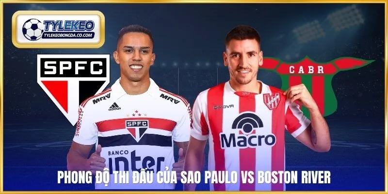 Phong độ thi đấu của Sao Paulo vs Boston River
